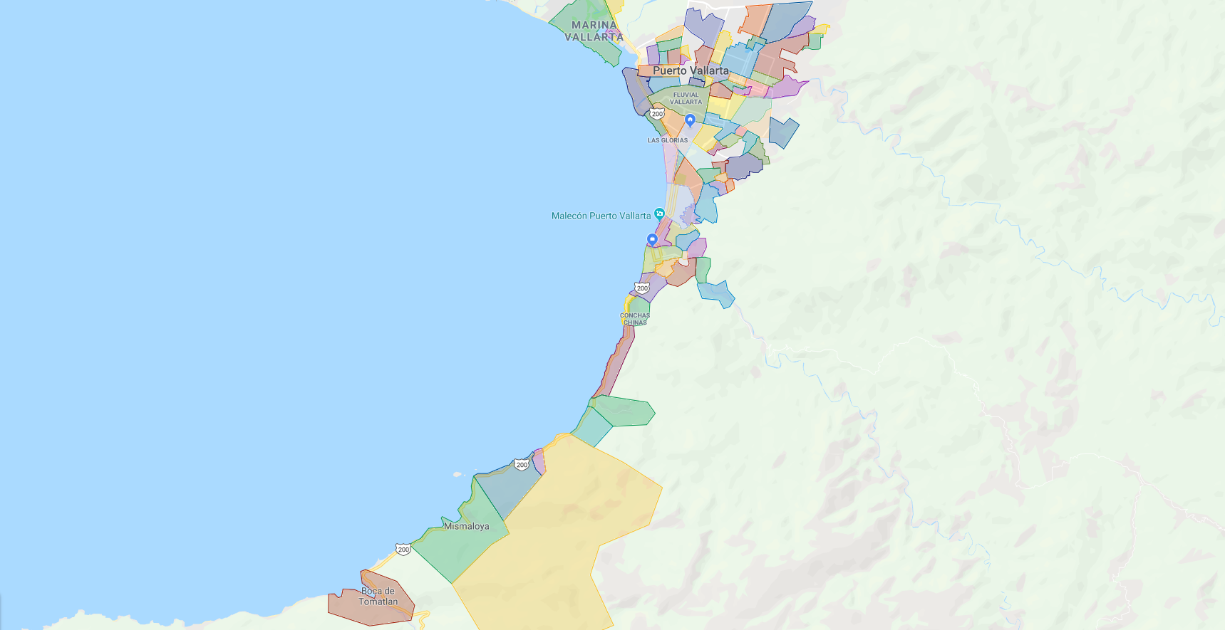 Puerto Vallarta Flex MLS Locations